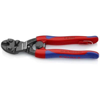 KNP7122200TBKA image(0) - KNIPEX COBOLT ANGLED MINI BOLT CUTTER