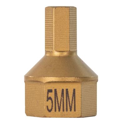 MAY16135 image(0) - Mayhew 5 MM Metric Hex Dual Drive Bit, 7/16" Drive