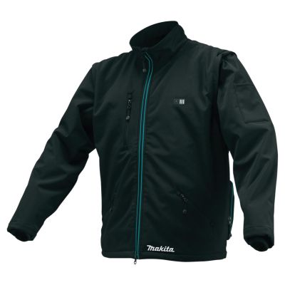 MAKCJ102DZM image(0) - Makita 12V CXT Cordless Heated Jacket, Black, Medium (Bare)