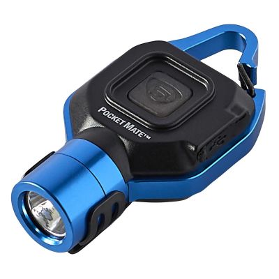 STL73302 image(0) - Streamlight Pocket Mate USB Rechargeable Ultra-Compact Keychain Light - Blue