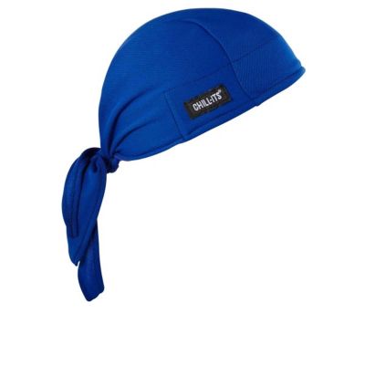 ERG12481 image(0) - Ergodyne 6615 Blue Dew Rag