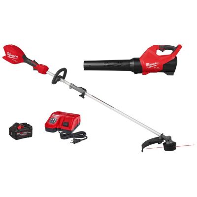 MLW3031-21 image(0) - Milwaukee Tool M18 FUEL 18-Volt 16 in. Brushless Cordless Electric QUIK-LOK String Trimmer/Blower Combo Kit w/8.0 Battery (2-Tool)