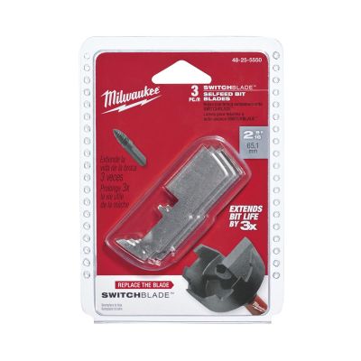 MLW48-25-5550 image(0) - Milwaukee Tool SWITCHBLADE Replacement Blade 2-9/16" - 3 PK