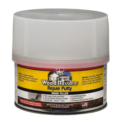 JBW40003 image(0) - J B Weld J-B Weld 40003 Wood Restore Repair Putty - 0.75 oz.