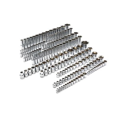 KDT89073 image(0) - Gearwrench 163PC 6PT SAE/MM CHROME SKT SET STD