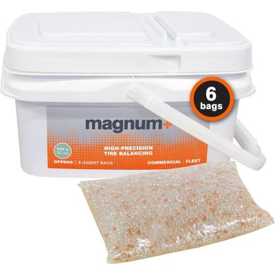 MRIDFP600 image(0) - Martins Industries Magnum+ Tire Balancing Beads, 21oz / 596g, Fleet Tub 6 Bags