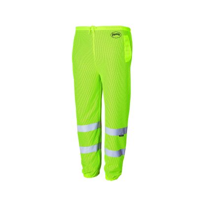 SRWV1070760U-23XL image(0) - Pioneer Pioneer - Mesh Safety Pants - Hi-Viz Yellow/Green - Size 2XL/3XL