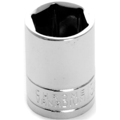 WLMW36213 image(0) - Wilmar Corp. / Performance Tool 1/4" Dr 6pt Std. Socket 13mm