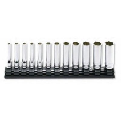 KKNRS2300MZ-12 image(0) - Ko-ken USA 1/4 Sq. Dr. Socket set  4-14mm 6 point  Z-series 12 pieces