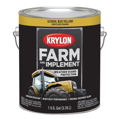 DUP1976 image(0) - Krylon School Bus Yellow 128 oz. Gal