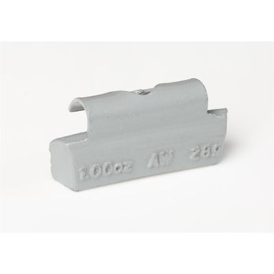 PLO10534 image(0) - 0.50 oz AW style Plasteel clip-on weight