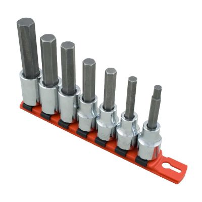 MRTS7K image(0) - Martin Tools SET SKT 1/2 HEX BIT 7PC CL