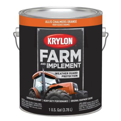 DUP1971 image(0) - Krylon Allis Chalmers Orange 128 oz. Gal