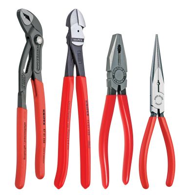 KNP9K008094US image(0) - KNIPEX Knipex 4-Pc. Popular Pliers Set