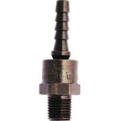 MIL658-1BK image(0) - Milton Industries 1/4" M. x 3/8" Barb Swivel