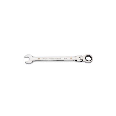 KDT86719 image(0) - GearWrench 19mm 90T 12 PT Flex Combi Ratchet Wrench