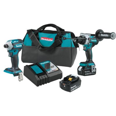 MAKXT288T image(0) - Makita 18V LXT® Lithium&hyphen;Ion Brushless Cordless 2&hyphen;Pc. Combo Kit (5.0Ah)