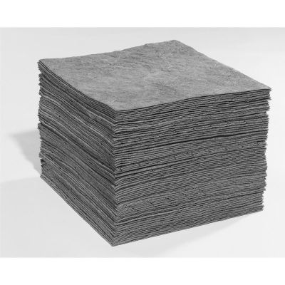 NPGMAT742 image(0) - New Pig 100-Pack Gray Sonic Bonded Mat Pads, Mediu