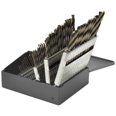 KNK60KK7 image(0) - KnKut KnKut 60 Piece Short Stubby Length Drill Bit Set Numbers 1-60