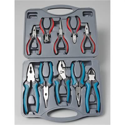 WLMW30715 image(0) - Wilmar Corp. / Performance Tool 10 PC MINI & REGULAR PLIER SET