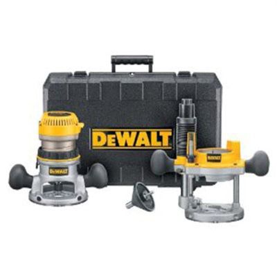 DWTDW616PK image(0) - DeWalt 1-3/4 HP Fix/Plunge Router Kit