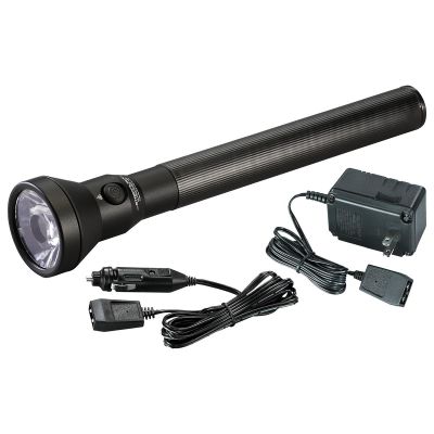 STL77553 image(0) - Streamlight UltraStinger Full Size Rechargeable Down-Range LED Flashlight with Slim Barrel - Black