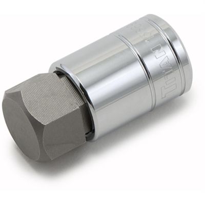 TIT15662 image(0) - TITAN HEX BIT SOCKET 1/2" DRIVE 1/2 IN.,