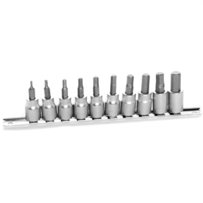 WLMW1388 image(0) - Wilmar Corp. / Performance Tool 10 Pc MM Hex Bit Socket Set