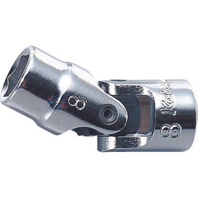 KKN2440M-13 image(0) - Ko-ken USA 2440M-13 1/4 Sq. Dr. Universal Socket  13mm 6 point Length 37mm