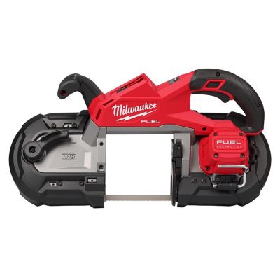 MLW2929-20 image(0) - Milwaukee Tool M18 FUEL 18V Lithium-Ion Brushless Cordless Deep Cut Band Saw (Tool-Only)