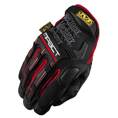 MECMPT-52-011 image(0) - Mechanix Wear XL Mpact Glove D30 HI IMP BLK/RED