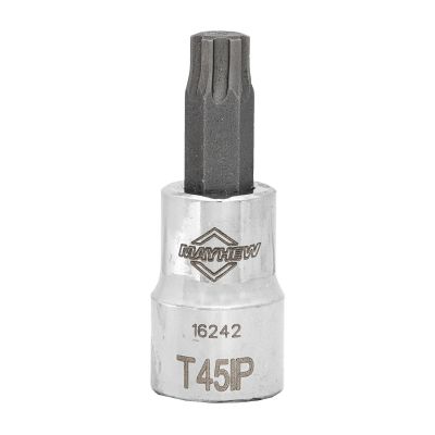 MAY16242 image(0) - Mayhew Mayhew T45IP Torx Plus® Short Insert Socket Bit, 3/8-Inch Drive