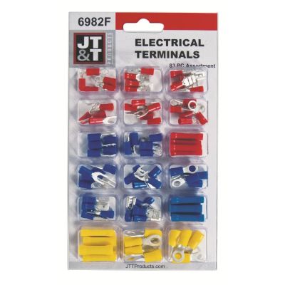 JTT6982F image(0) - The Best Connection Terminal Assortment Kit 83pc