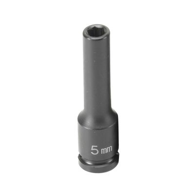 GRE905MDG image(0) - Grey Pneumatic SOC 5MM 1/4D IMP MAG 6PT DP BLK