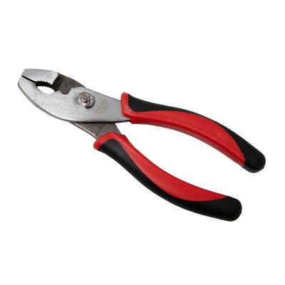 KTI53006 image(0) - K Tool International Pliers Slip Joint 6 Inch Red Handle