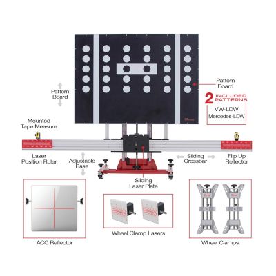 AULADASFRAMESP image(0) - Autel ADAS Frame Standard Package : ADAS Calibration Frame Standard Package