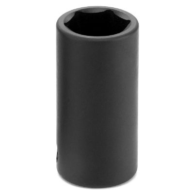 GRE1015MSD image(0) - Grey Pneumatic 3/8" 15MM SEMI-DEEP IMPACT SOCKET