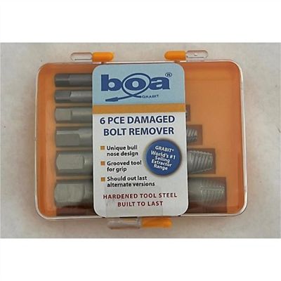 ANGBO17006 image(0) - BOA  17006 GRABIT BOLT-OUT - 6 PC SET