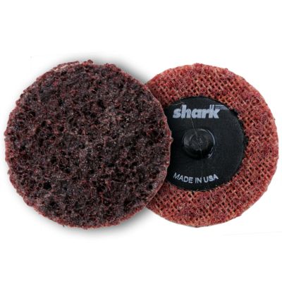 SRK13018 image(0) - Shark Industries 25PK 2IN Surface Prep Disc Med. (Maroon)