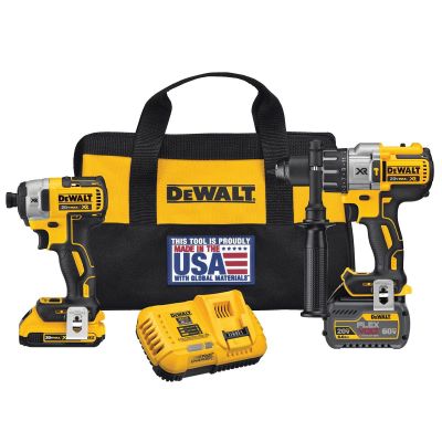 DWTDCK299D1T1 image(0) - DeWalt FLEXVOLT Cordless Hammerdrill & Impact Dri