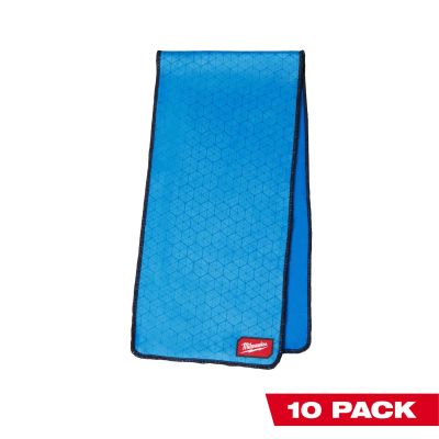 MLW48-73-4541B image(0) - Milwaukee Tool 10pk Cooling Microfiber Towel