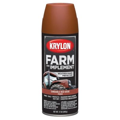 DUP1951 image(0) - Krylon Sandable Red Oxide Primer 12 oz.