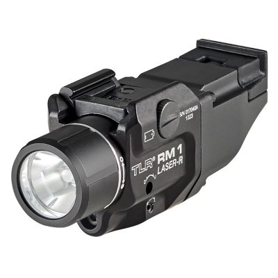 STL69446 image(0) - Streamlight TLR RM 1 Laser-G Rail Mounted Tactical Light with Green Laser, Black