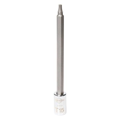 MAY16414 image(0) - Mayhew Mayhew T15 Torx® Medium Insert Socket Bit, 1/4-Inch Drive