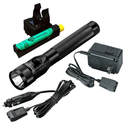 STL75832 image(0) - Streamlight Stinger DS LED Bright Rechargeable Flashlight with Dual Switches - Black