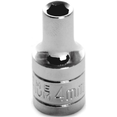 WLMW36204 image(0) - Wilmar Corp. / Performance Tool 1/4'' Dr 6pt Std. Socket 4mm