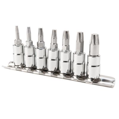 WLMW36790 image(0) - Wilmar Corp. / Performance Tool 7pc 1/4" Dr. X-Trax Set