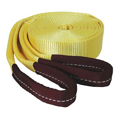 KTI73810 image(0) - K Tool International Tow Strap With Looped Ends 2in. x 20ft. 15,000 lbs