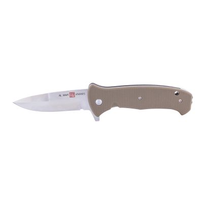 SUNAMK2214 image(0) - SUNEX Knife S2020 LLSA 8Cr 56HRC Satin 3.6in Trad GlNylon Coyote