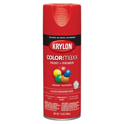 DUP5503 image(0) - Krylon Gloss Banner Red 12 oz.